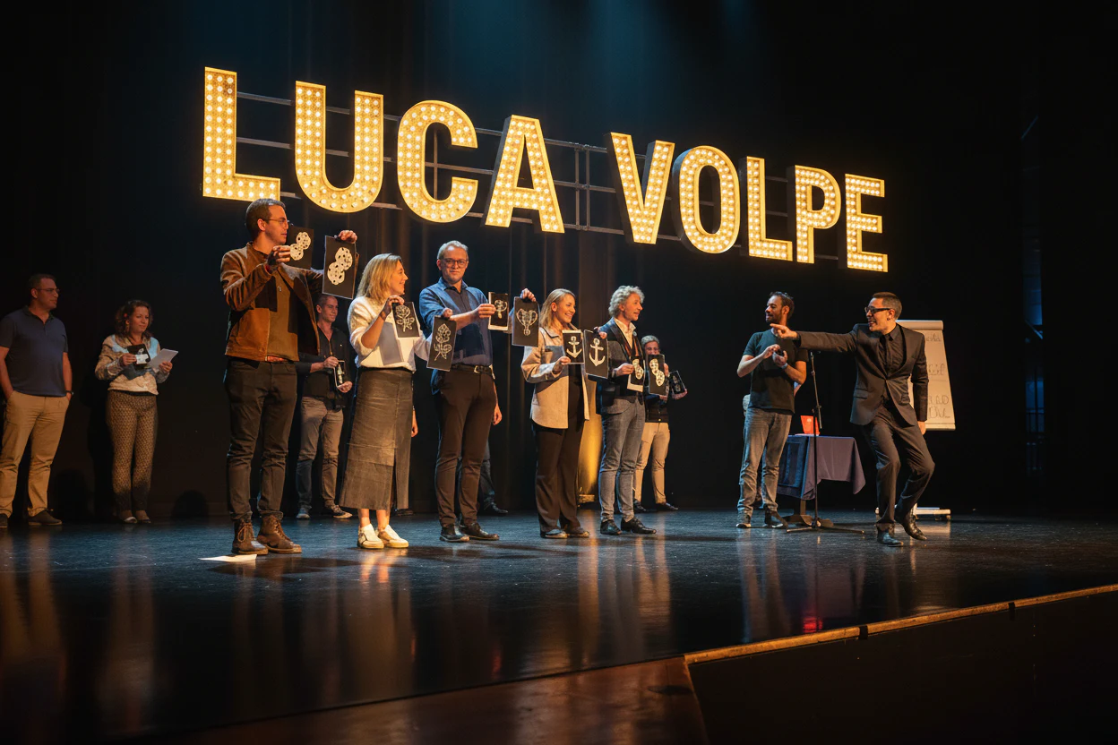 Il mentalista corporate Luca Volpe per eventi di prestigio